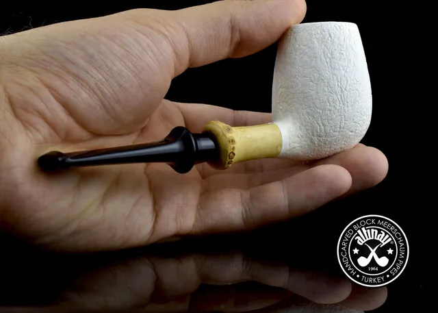 altinay-bamboo-brandy-meerschaumpfeife-bambusholm-blockmeerschaum image 1