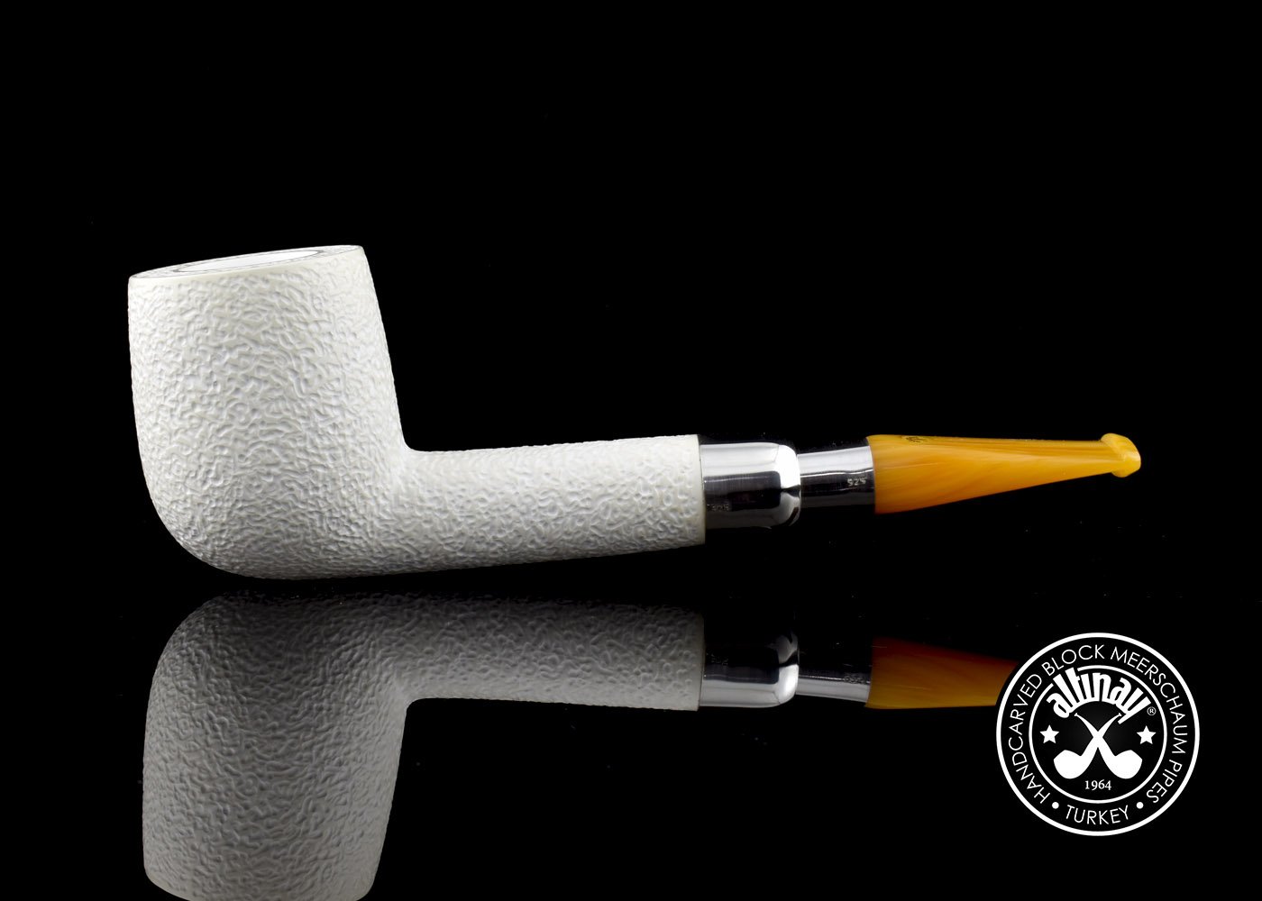 altinay-lovat-silver-spigot-meerschaumpfeife-silber image 4
