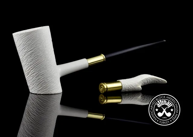 altinay-classic-bullet-shank-poker-meerschaumpfeife-set-mit-etui image 1