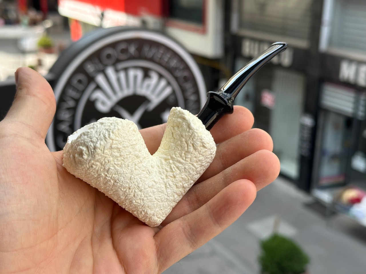 altinay-classic-acorn-meerschaumpfeife-blockmeerschaum-natur image 1