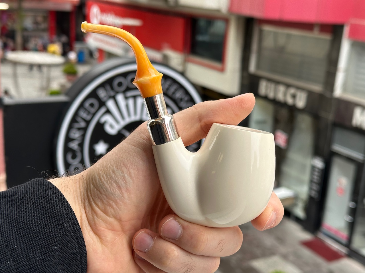 altinay-spigot-oompaul-silber-meerschaumpfeife-gebogen image 3