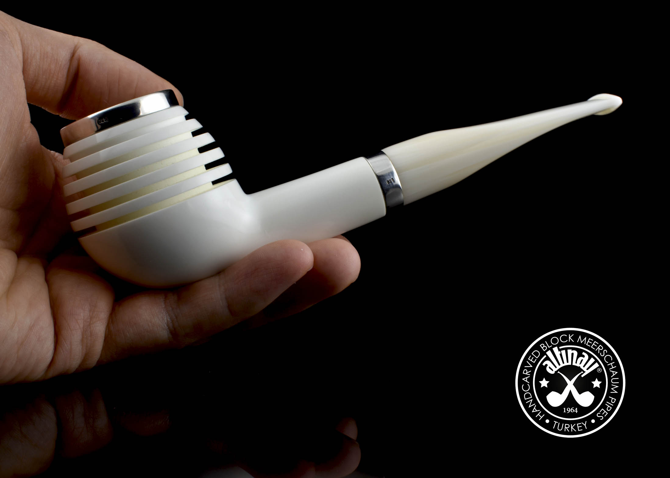 altinay-classic-radiator-meerschaumpfeife-set-mit-etui-stopfer image 5