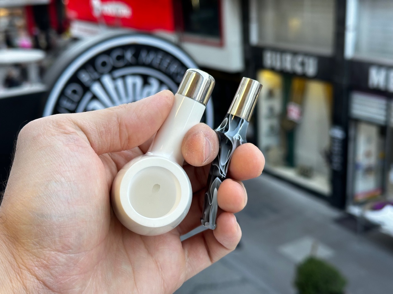 altinay-spigot-billiard-meerschaumpfeife-silber-5 image 6