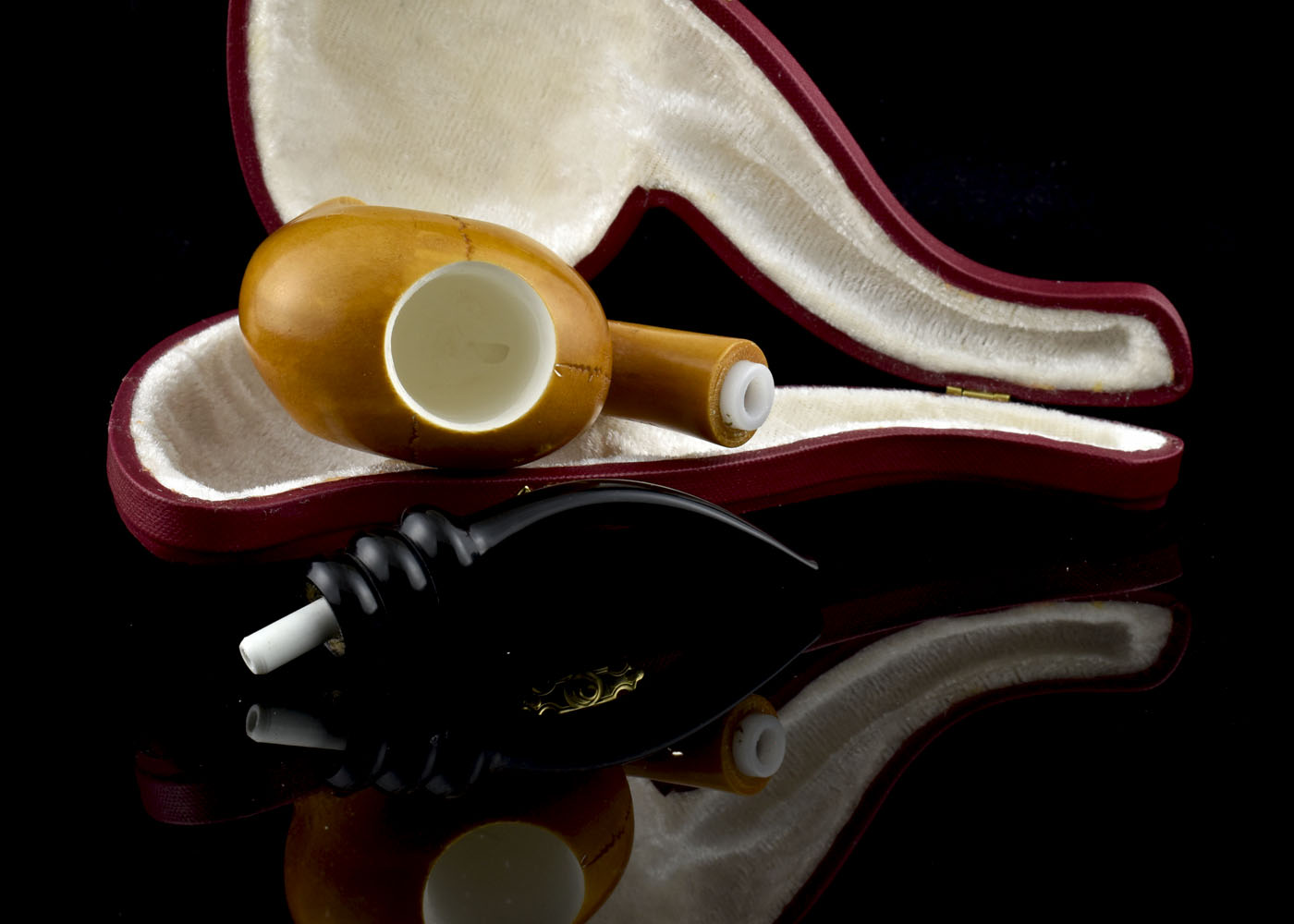altinay-classic-skull-meerschaumpfeife-totenkopf-handgeschnitzt image 7