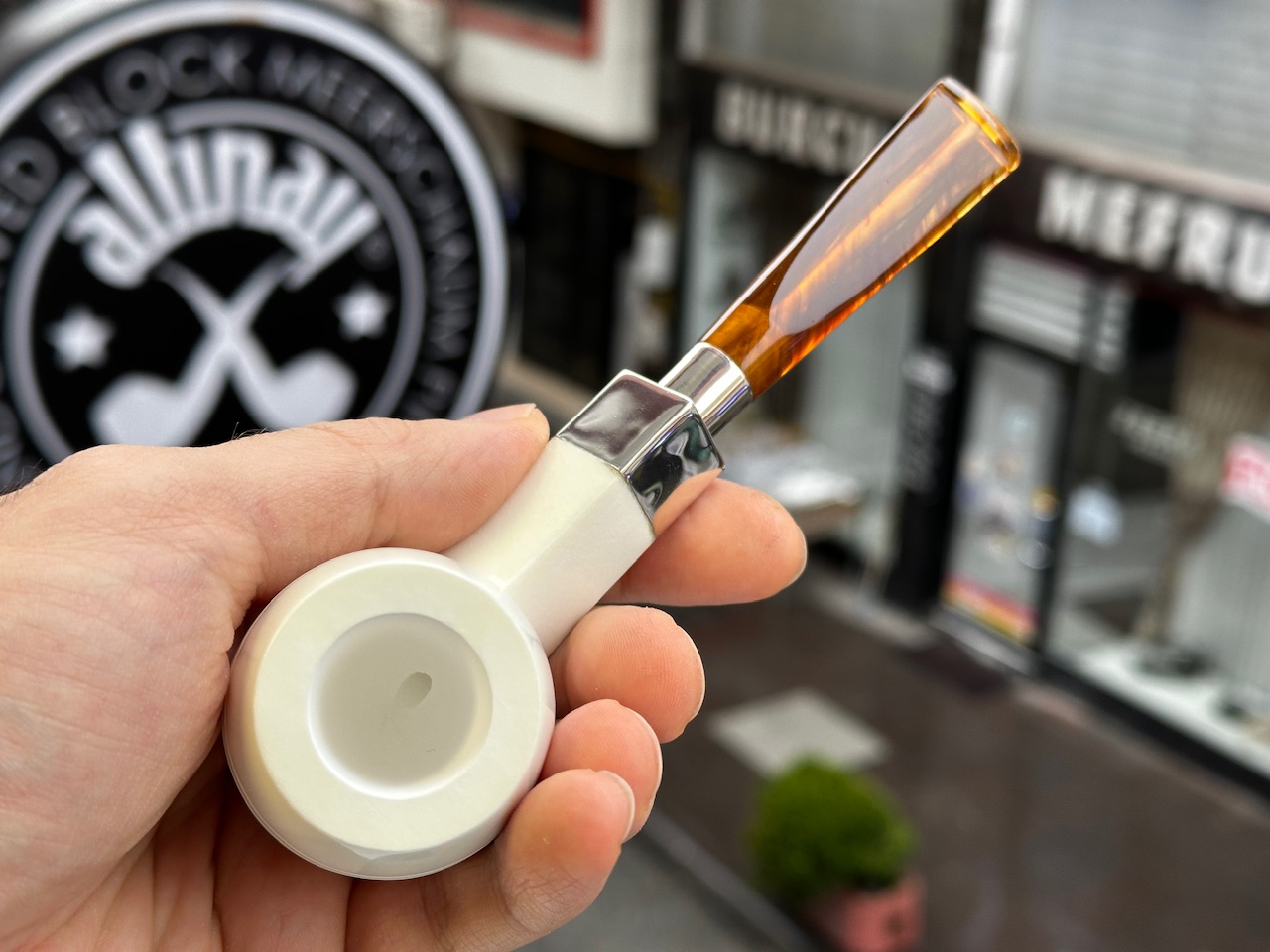 altinay-spigot-bulldog-silber-meerschaumpfeife-a image 4