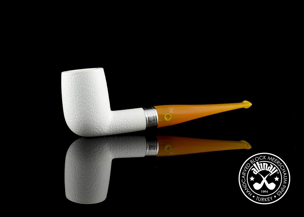 altinay-classic-billiard-meerschaumpfeife-mit-silberring image 2