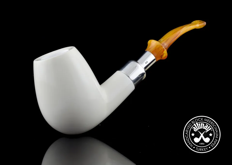 altinay-spigot-brandy-xl-meerschaumpfeife-silber image 1