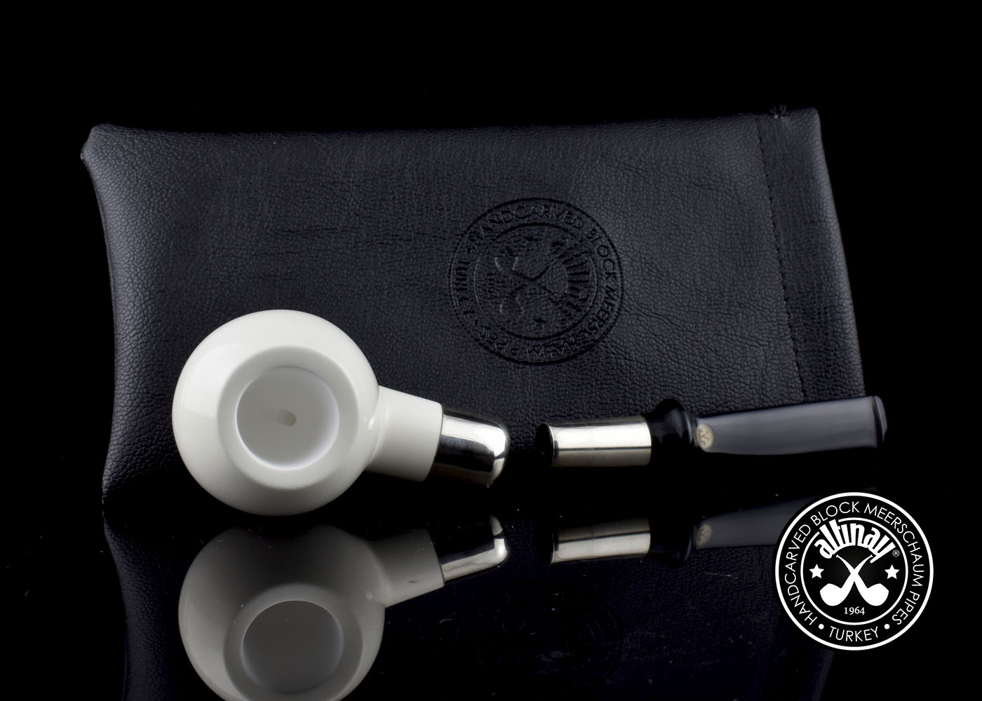 altinay-spigot-apple-meerschaumpfeife-silber-appleform image 5