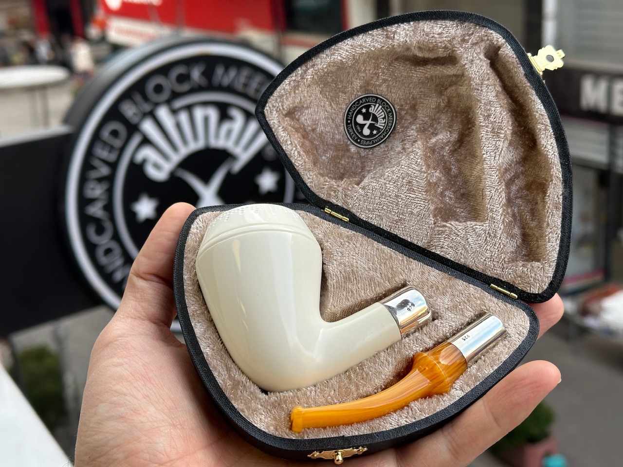 altinay-rhodesian-silber-spigot-tabakpfeife-meerschaum image 8