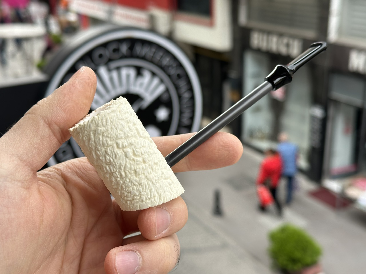 altinay-carbon-fiber-poker-meerschaumpfeife-gerade image 1