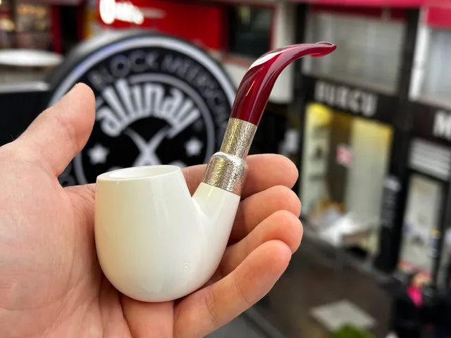 altinay-spigot-oompaul-meerschaumpfeife-silber-2 image 1