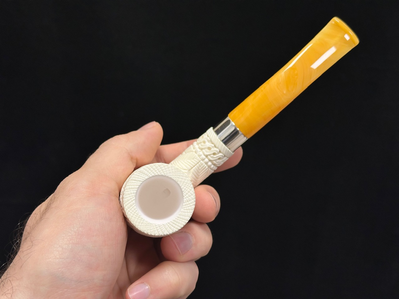 altinay-classic-billiard-meerschaumpfeife-mit-silberband-3 image 7