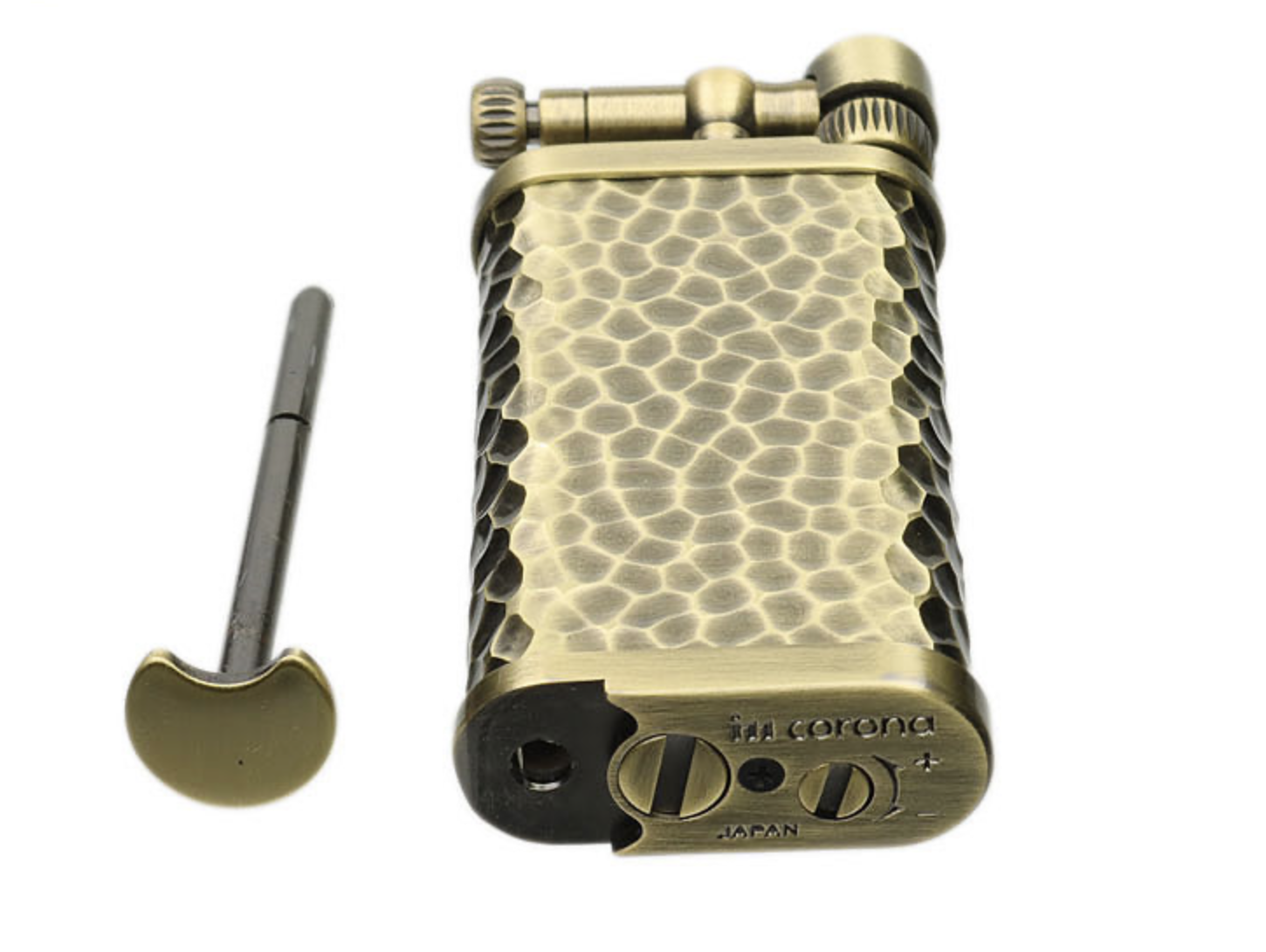 im-corona-old-boy-pfeifenfeuerzeug-brass-hammer-tone image 3