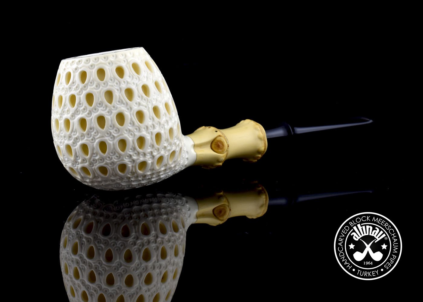 altinay-bamboo-apple-meerschaumpfeife-bambus-holm image 2