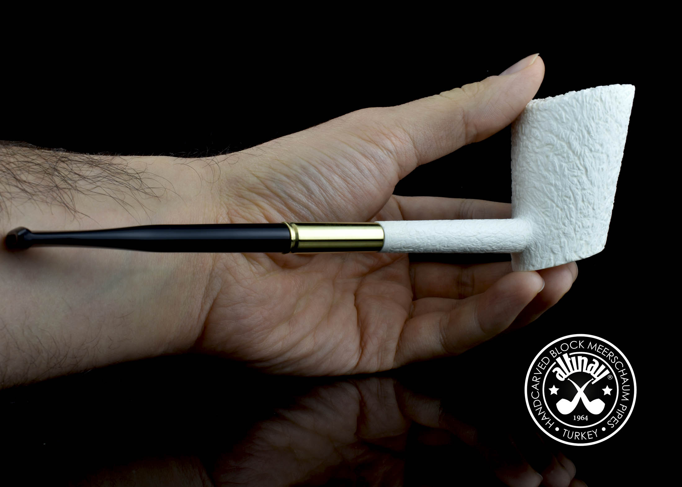 altinay-classic-bullet-shank-cherrywood-meerschaumpfeife-set-etui image 8