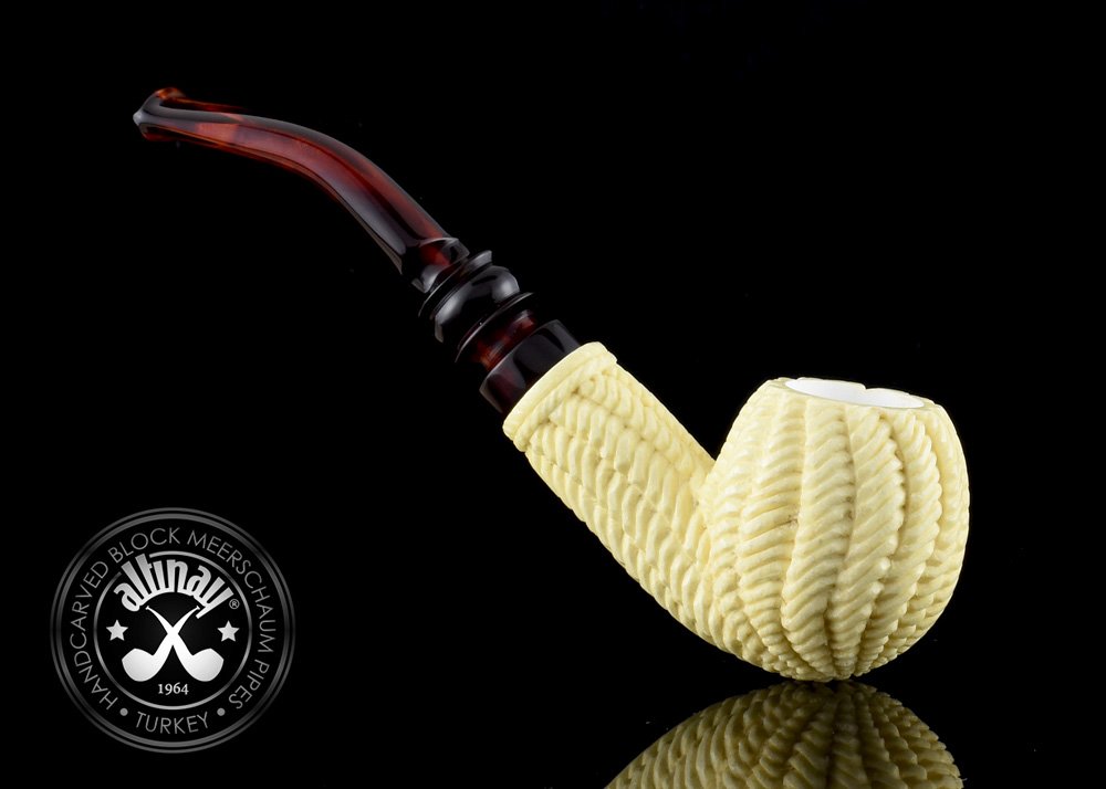altinay-classic-bent-apple-meerschaumpfeife-geschnitzt image 3