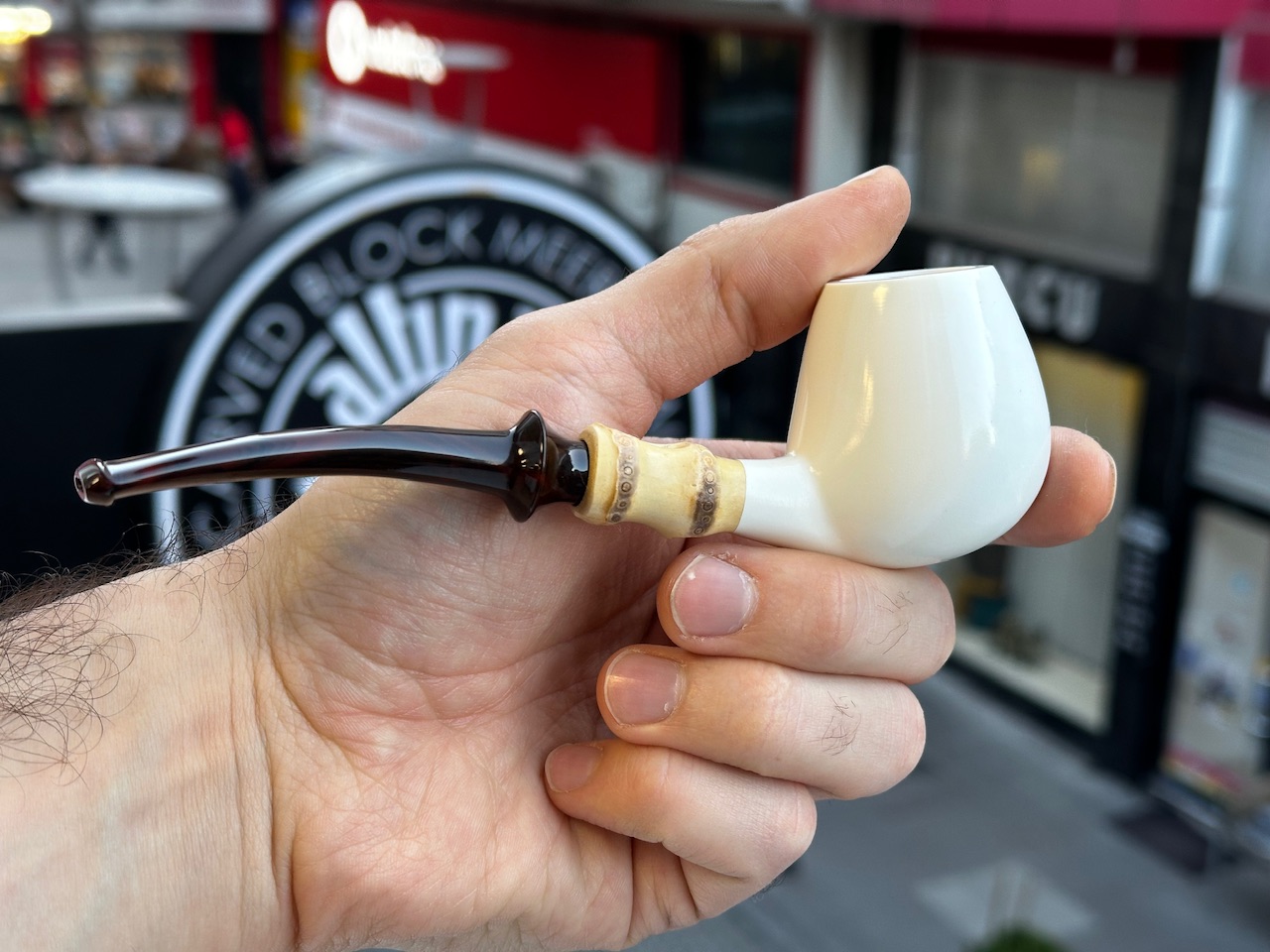 altinay-bamboo-brandy-meerschaumpfeife-mit-bambusholm image 3
