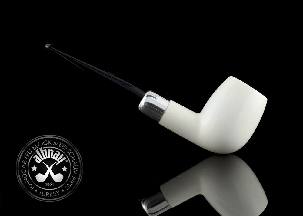 altinay-billiard-army-meerschaumpfeife-silberring image 3