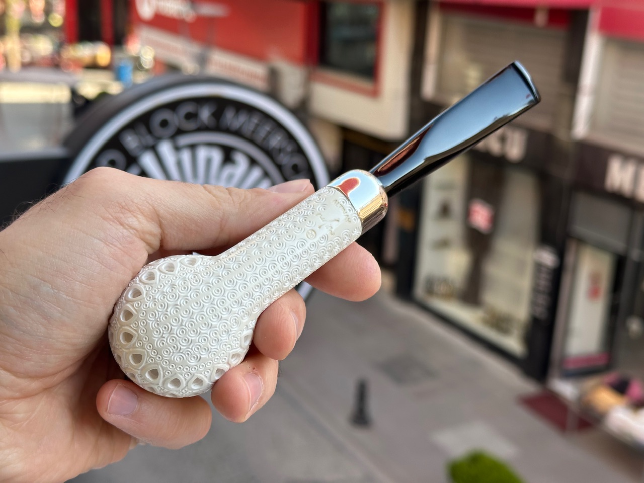 altinay-spigot-top-silver-billiard-army-meerschaumpfeife image 6