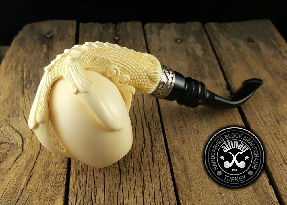 altinay-eagle-s-claw-meerschaumpfeife-silberring-etui image 8