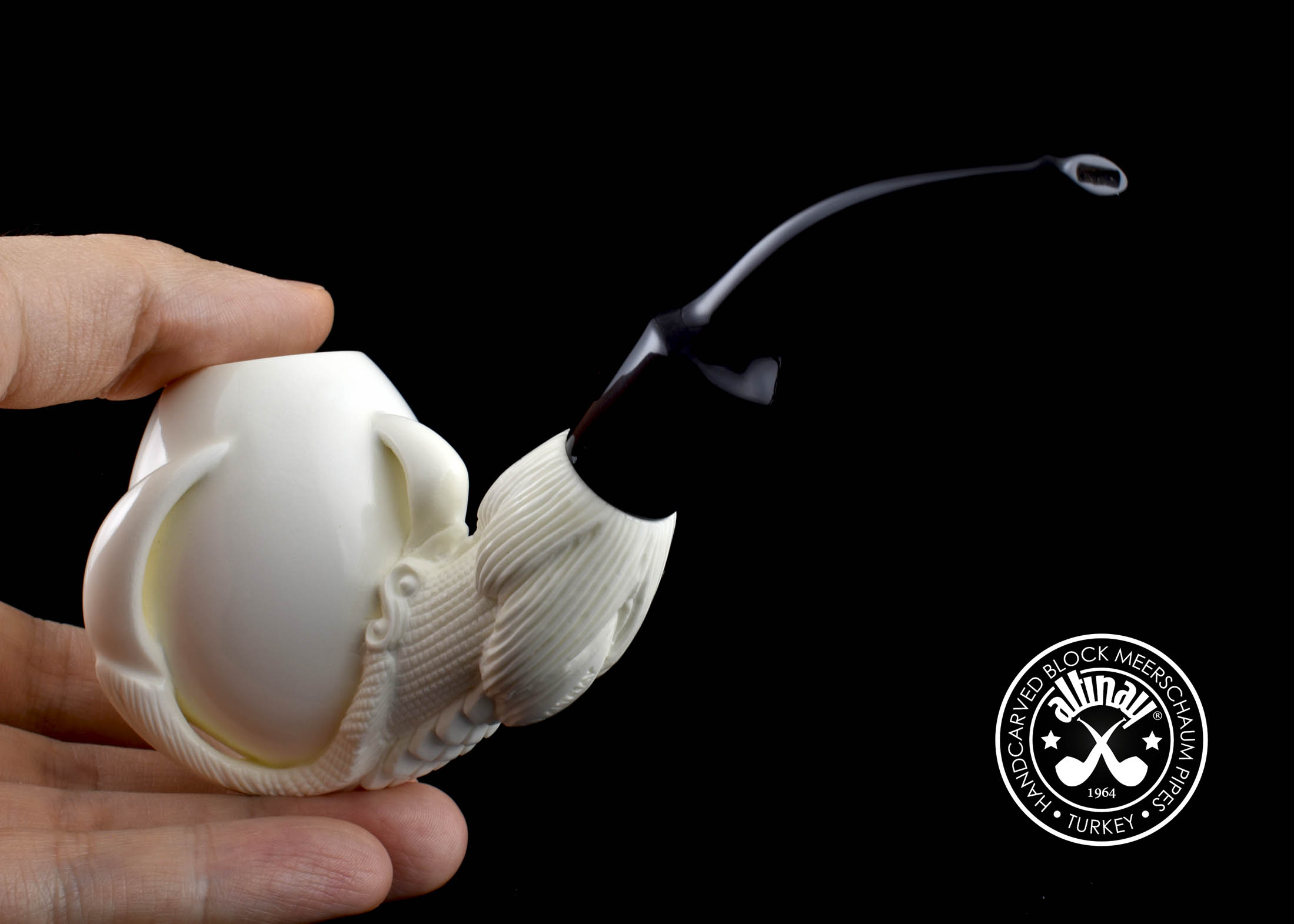 altinay-eagle-s-claw-meerschaumpfeife-tabakpfeife-geschnitzt image 6