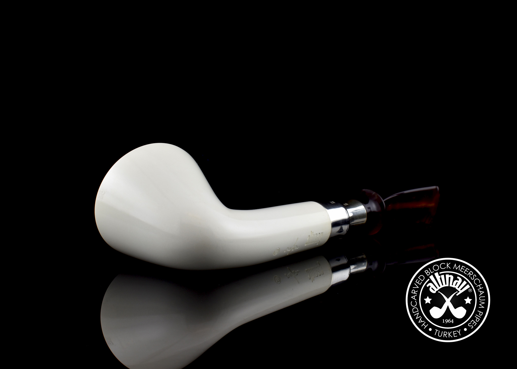 altinay-spigot-dublin-meerschaumpfeife-silberring image 3