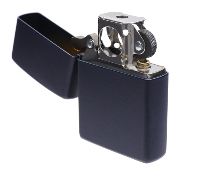 zippo-classic-pfeifenfeuerzeug-navy-blue-matte-pipe-einsatz image 2