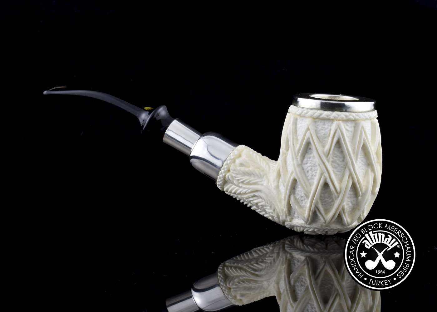 altinay-spigot-army-bent-billiard-meerschaumpfeife-gebogen-2 image 3