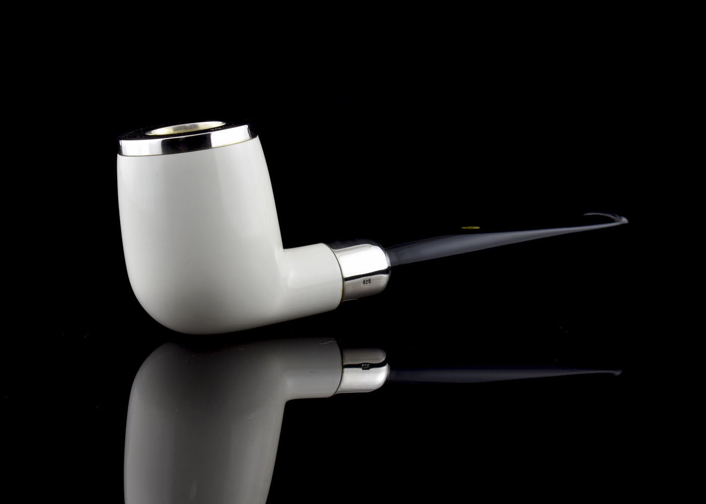 altinay-army-billiard-meerschaumpfeife-silber-blockmeerschaum image 3