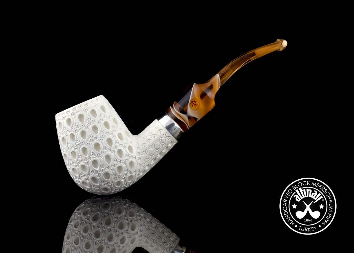 altinay-classic-brandy-meerschaumpfeife-silberband image 3