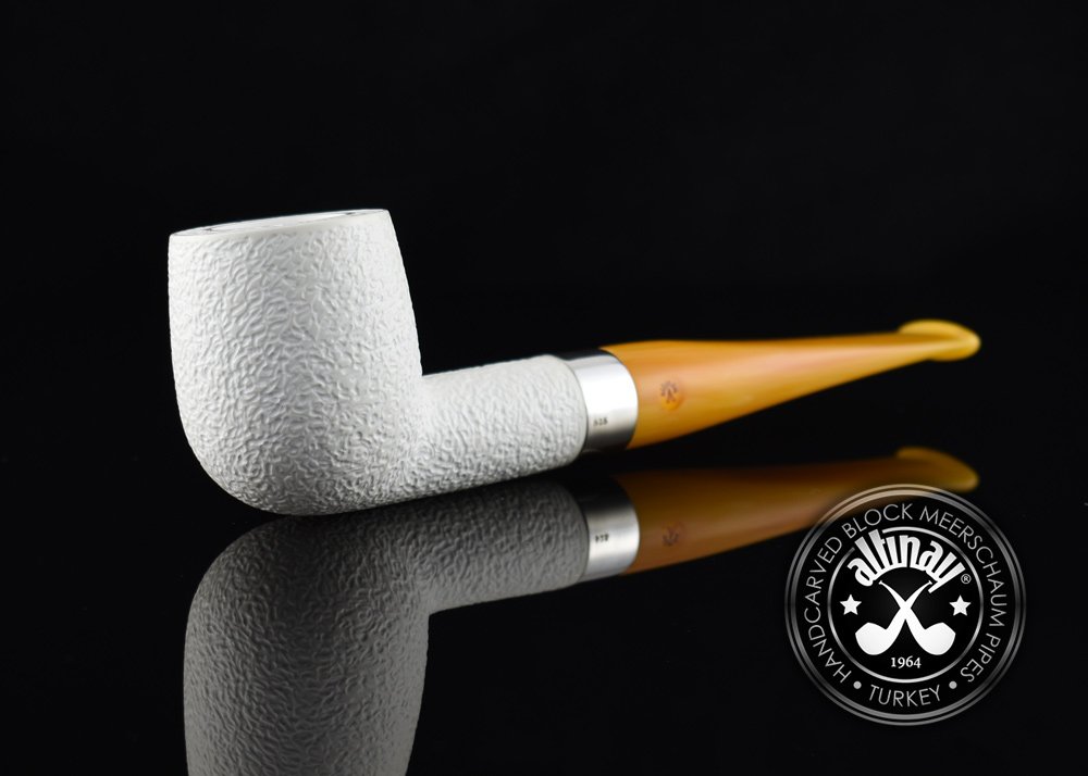 altinay-billiard-meerschaumpfeife-silberring-glatt image 4