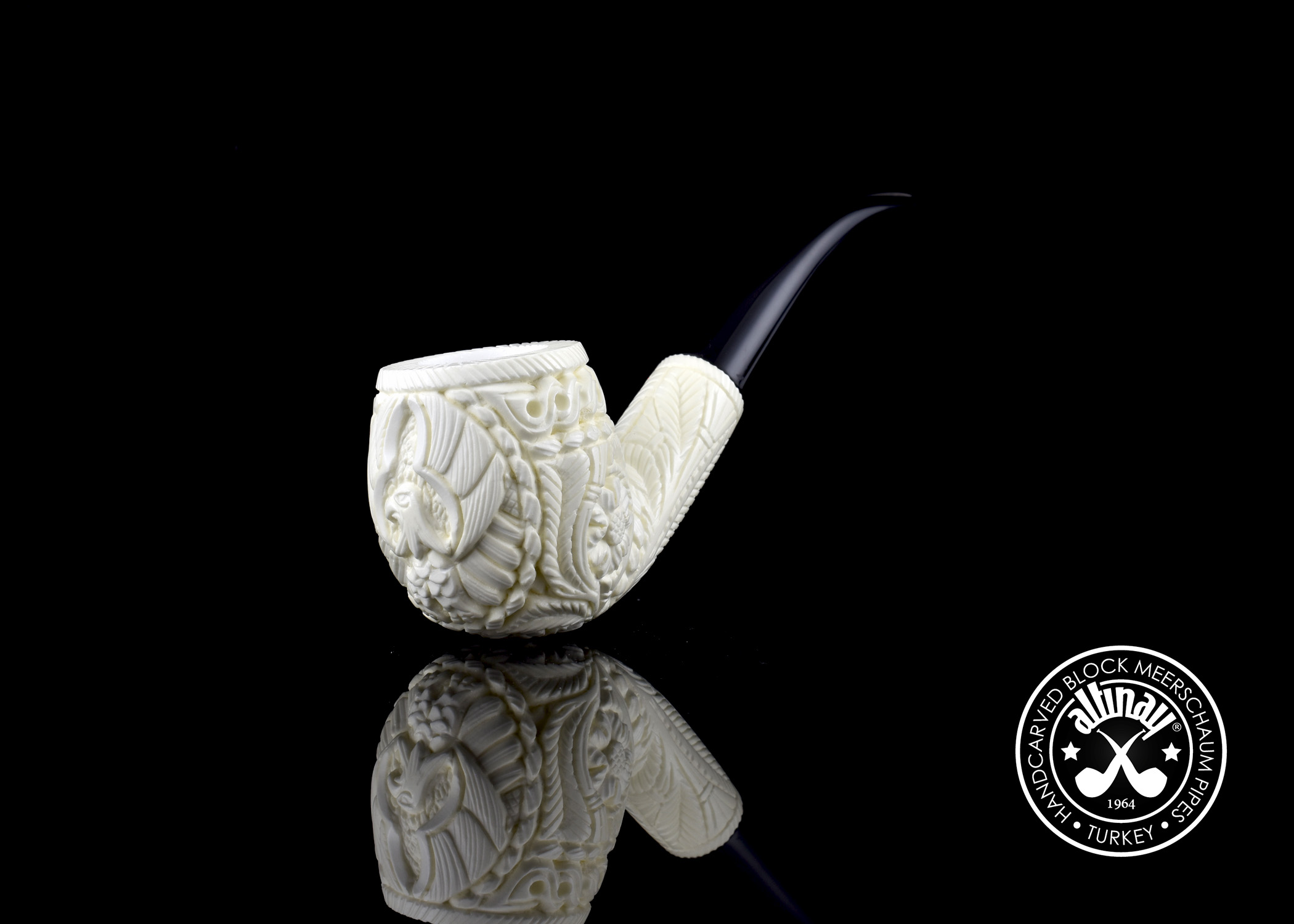 altinay-eagle-s-claw-brandy-pfeife-meerschaum-adler-motiv image 2