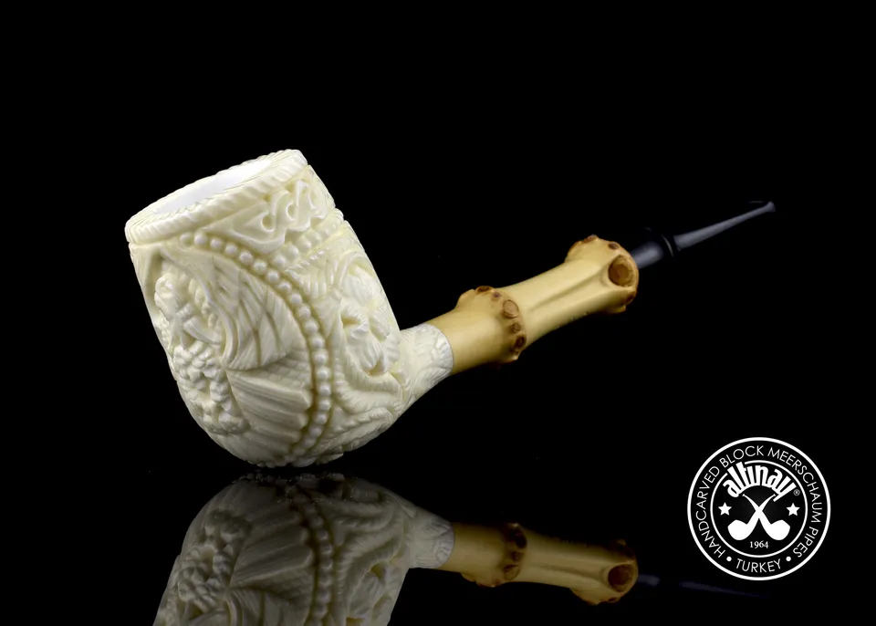 altinay-bamboo-billiard-adler-tabakpfeife-meerschaum image 1