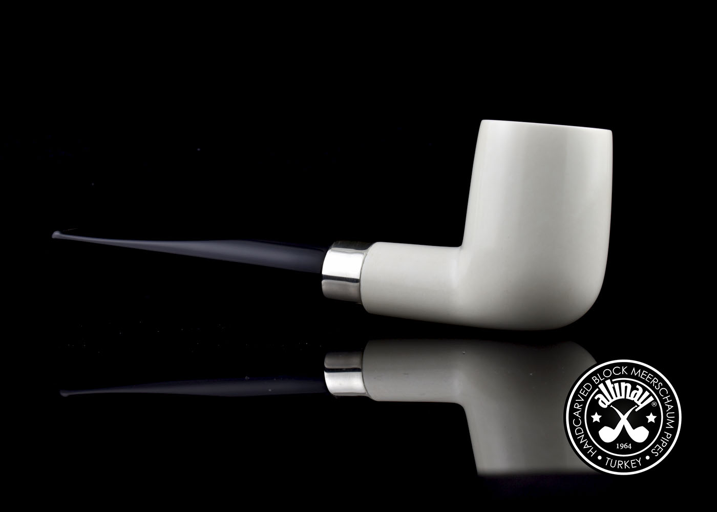 altinay-classic-billiard-meerschaumpfeife-mit-silberband-2 image 4