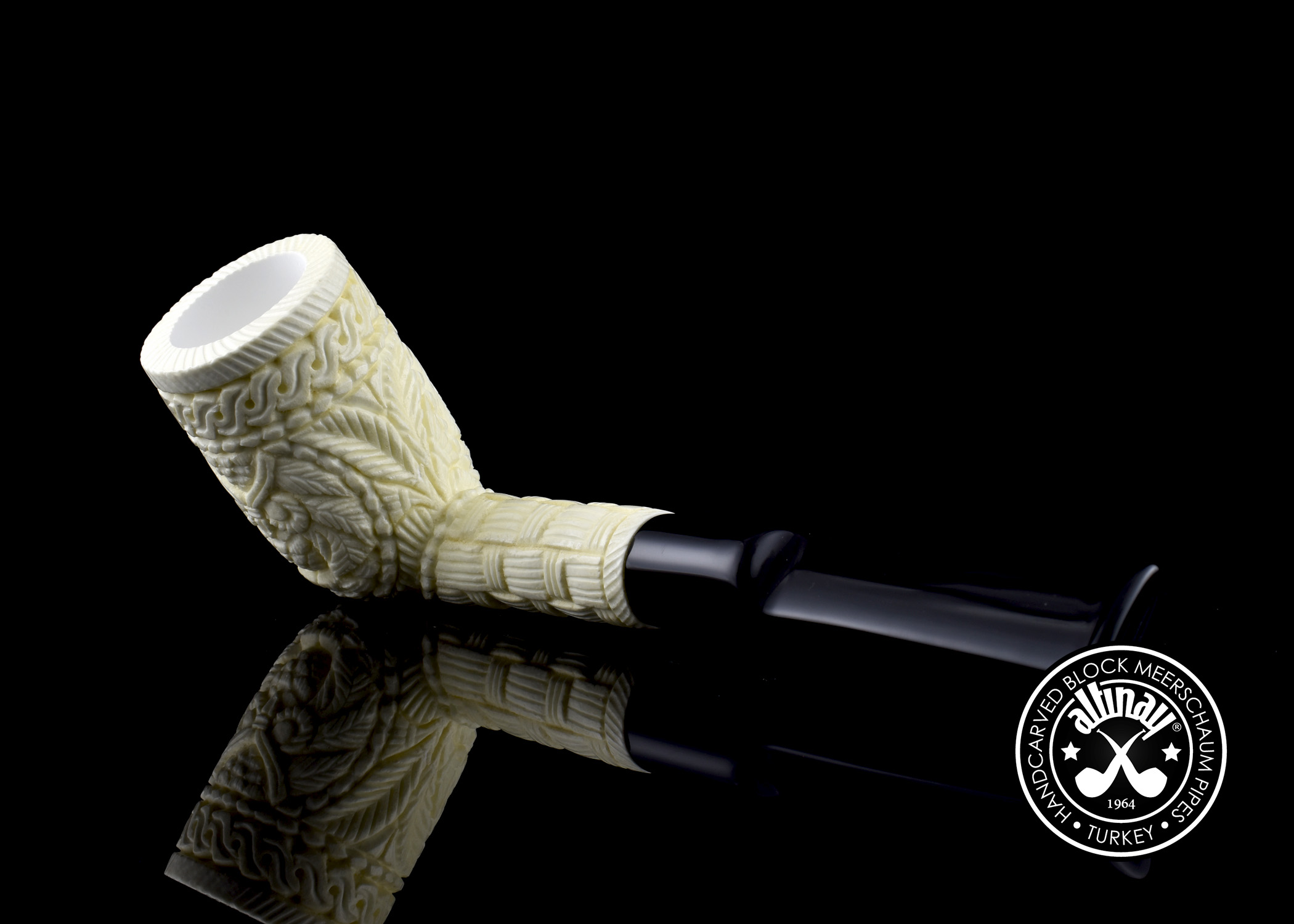 altinay-classic-billiard-meerschaumpfeife-mit-eulenmotiv image 2