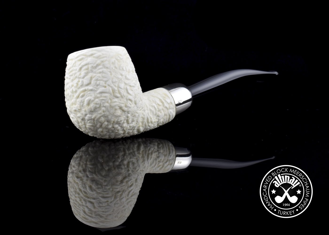altinay-apple-silver-army-meerschaumpfeife-natur-meerschaum image 5