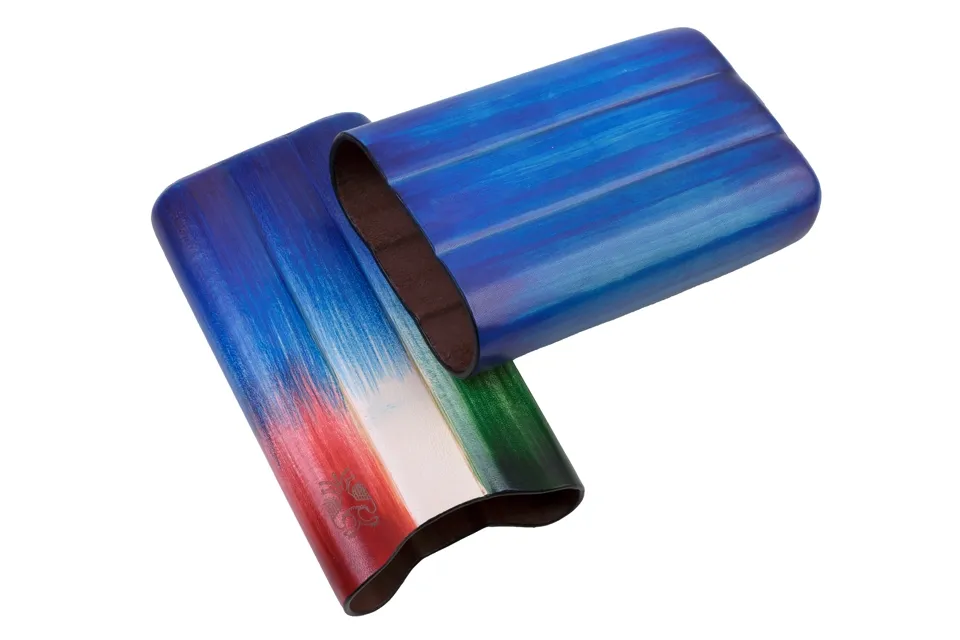 casdagli-cigar-holders-zigarrenhalter-leder-blau-large image 1
