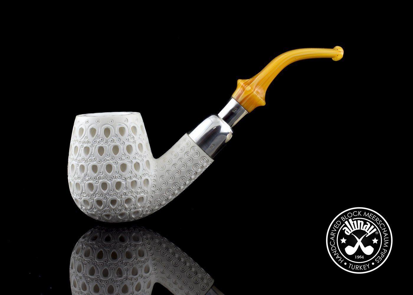 altinay-spigot-brandy-33400-meerschaumpfeife-silber image 4