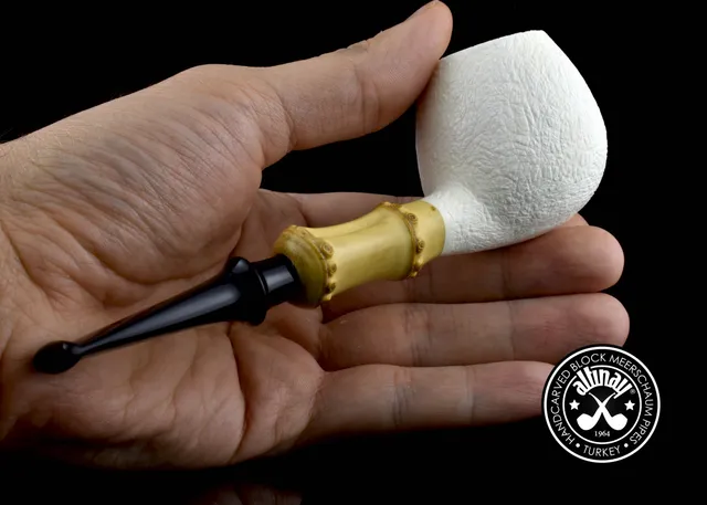 altinay-bamboo-apple-meerschaumpfeife-echtes-meerschaum image 1