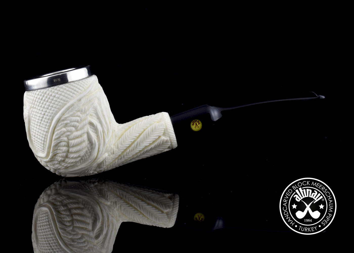 altinay-eagle-s-claw-apple-meerschaumpfeife-adler-2 image 2