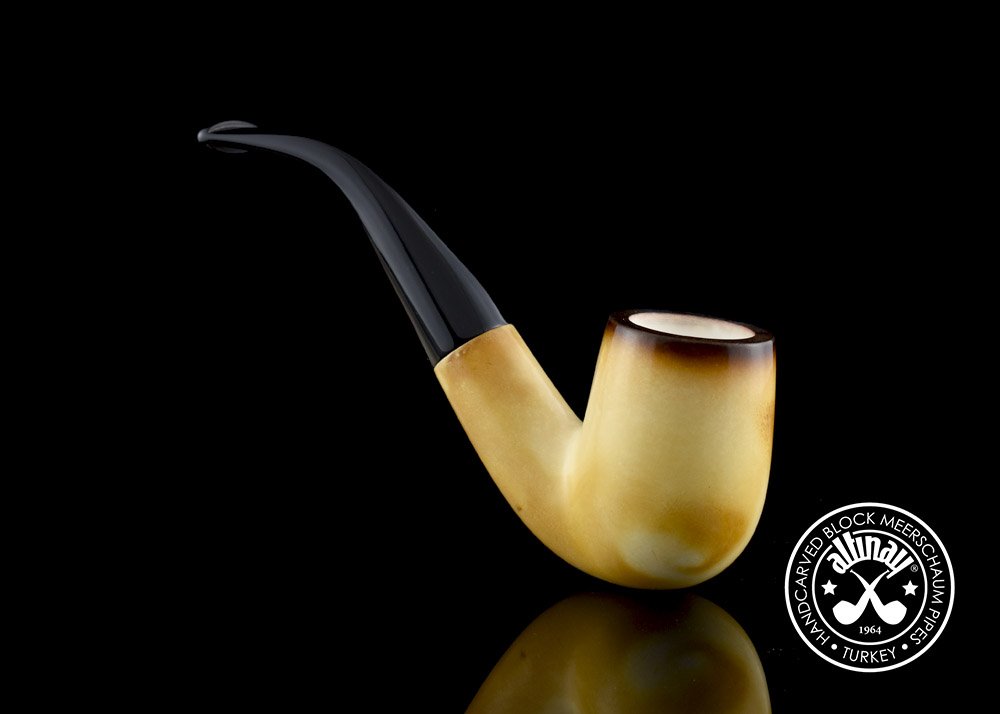 altinay-calcined-bent-billiard-meerschaumpfeife-gebogen image 1