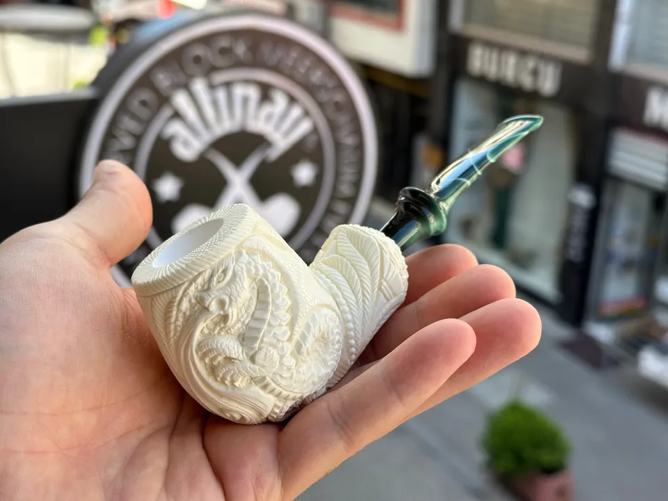altinay-classic-apple-meerschaumpfeife-drachenmotiv image 1
