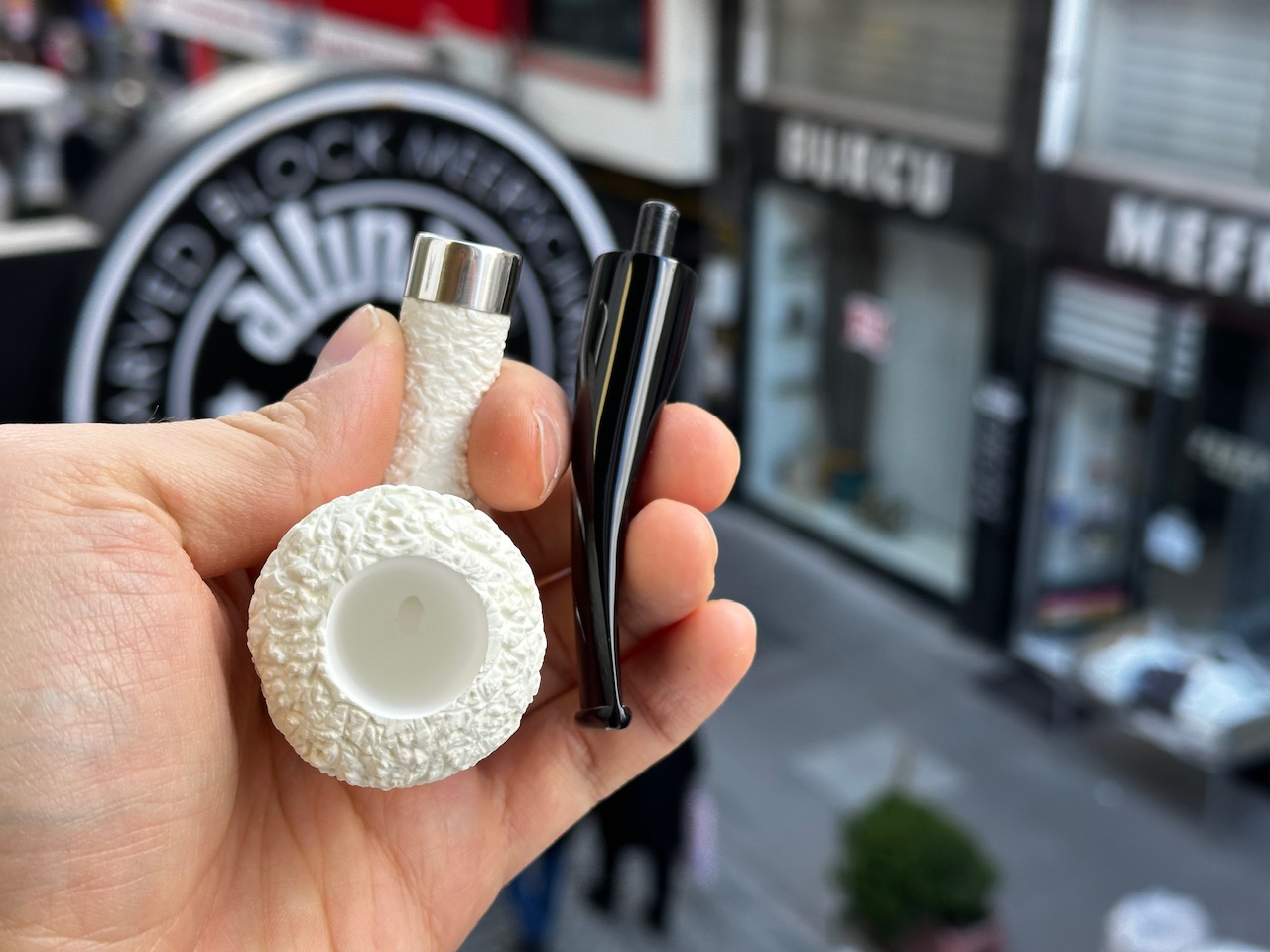altinay-classic-dublin-silber-meerschaumpfeife-silberring image 6
