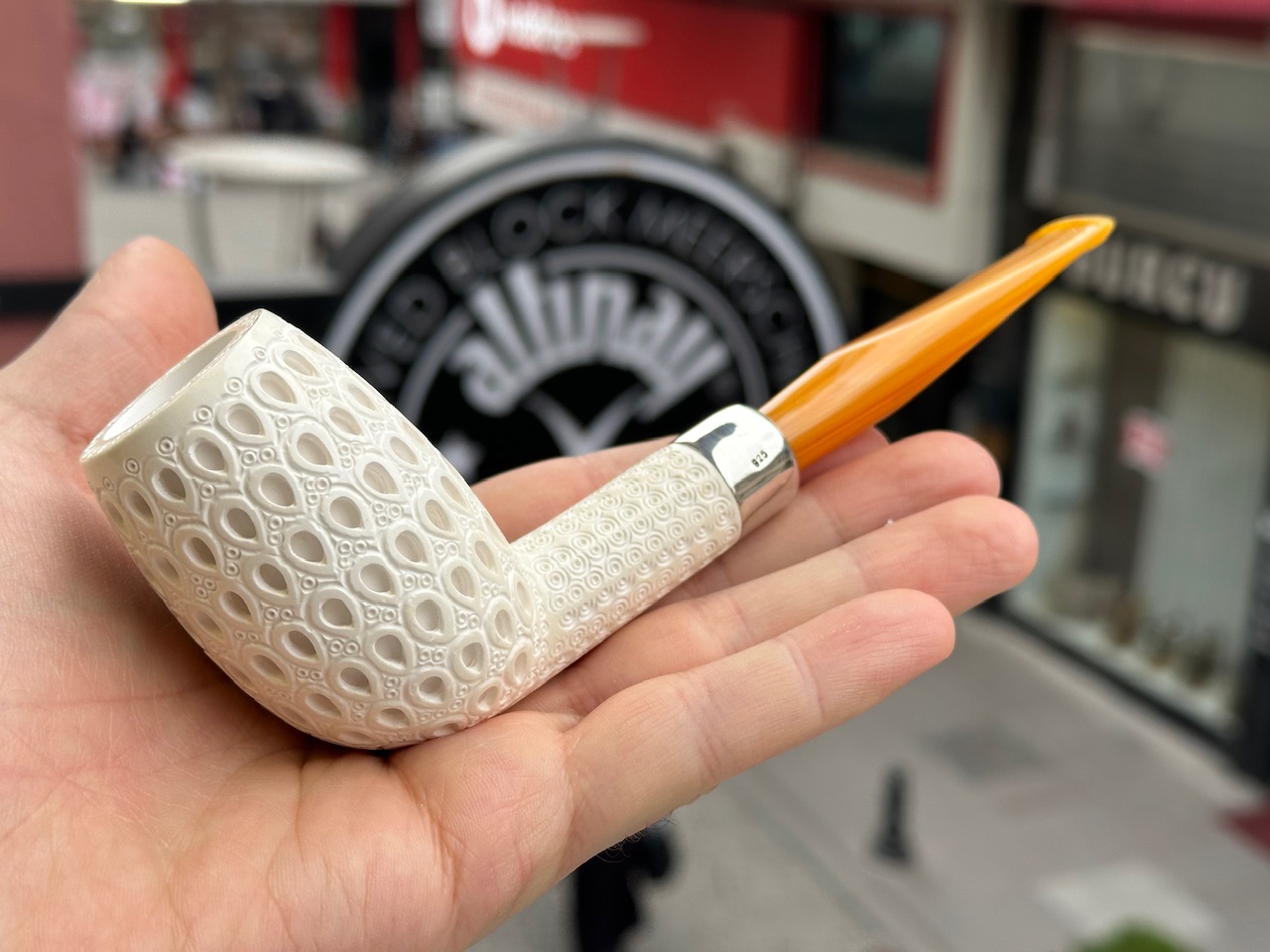 altinay-devil-anse-silver-army-meerschaumpfeife-silber image 2
