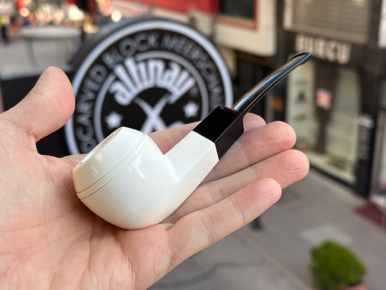 altinay-classic-bulldog-pfeife-meerschaum-glatt image 1