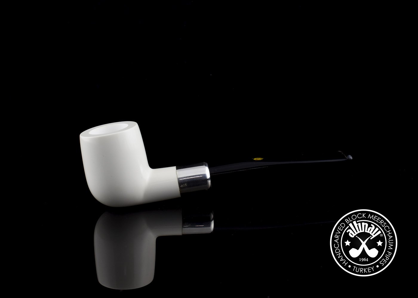 altinay-billiard-silver-army-meerschaumpfeife-silber image 6