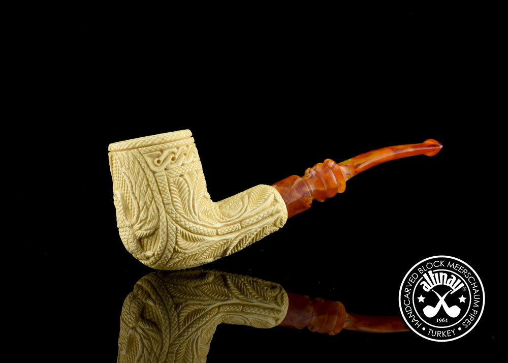 altinay-eagle-s-claw-eagle-medallion-meerschaumpfeife-adlerkralle image 2