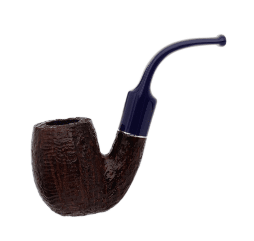 savinelli-unica-u64-tabakpfeife-bent-billiard-rustiziert-6mm image 1