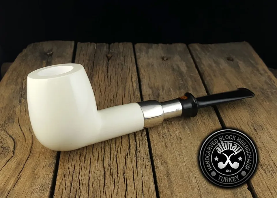 altinay-billiard-spigot-meerschaumpfeife-silber-etui image 1
