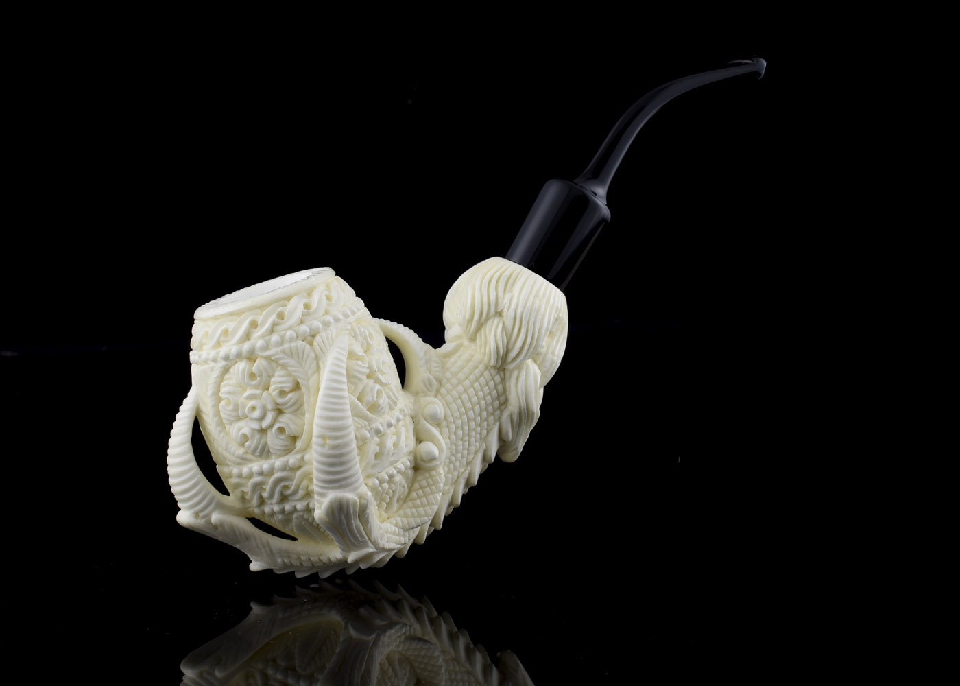 altinay-eagle-s-claw-meerschaum-pfeife-adlerklaue-figur image 2